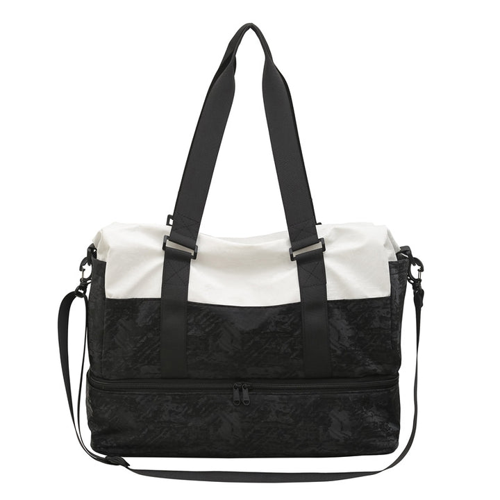 Versatile Dual-Compartment Duffle Bag Bowlift
