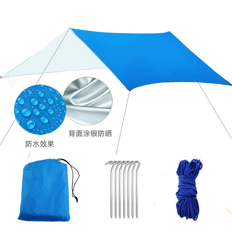 Waterproof Sun Sail With Robust Mounting Set Bowlift