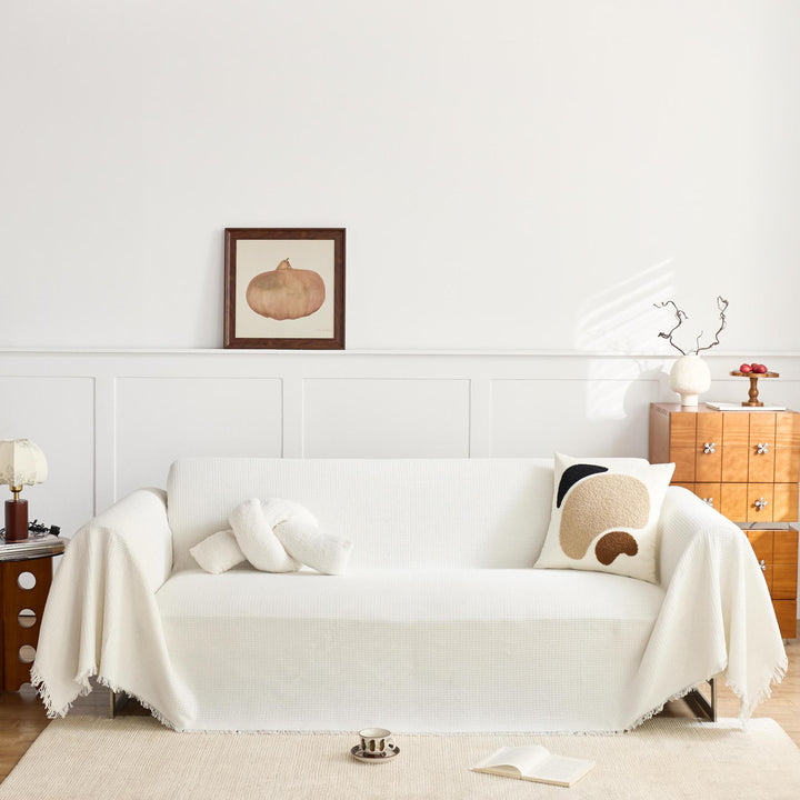 Textured Woven Sofa Blanket