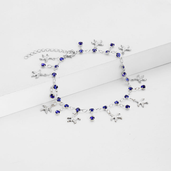 Starfish Charm Anklet Bowlift