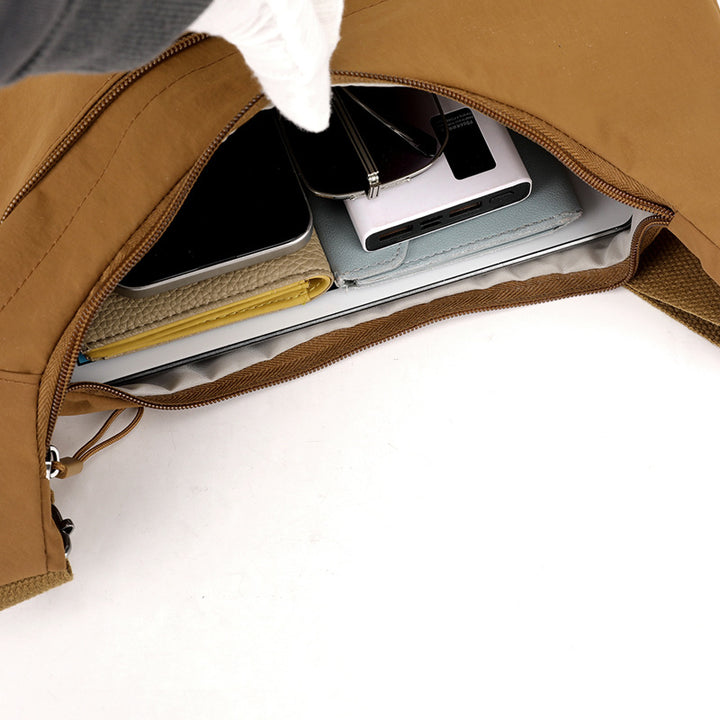 practical shoulder bag with ergonomic design and multiple compartments Bowlift