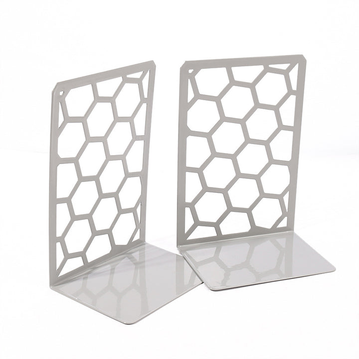 Artistic Geometric Design Bookends