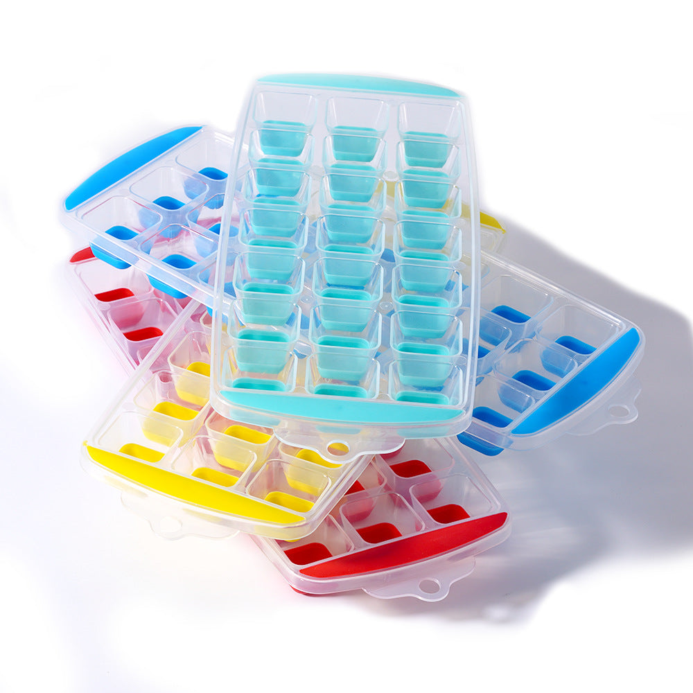 Practical Silicone Ice Cube Tray Bowlift