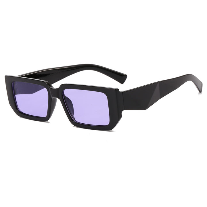 Women's Fashion Rectangular Sunglasses with Fancy Frame Bowlift