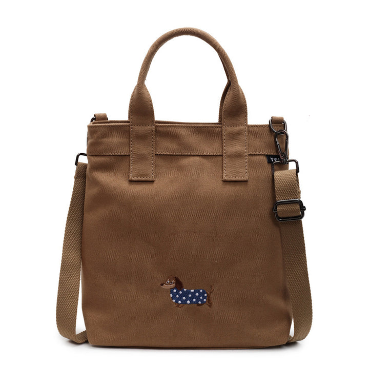 Stylish Canvas Handbag Bowlift