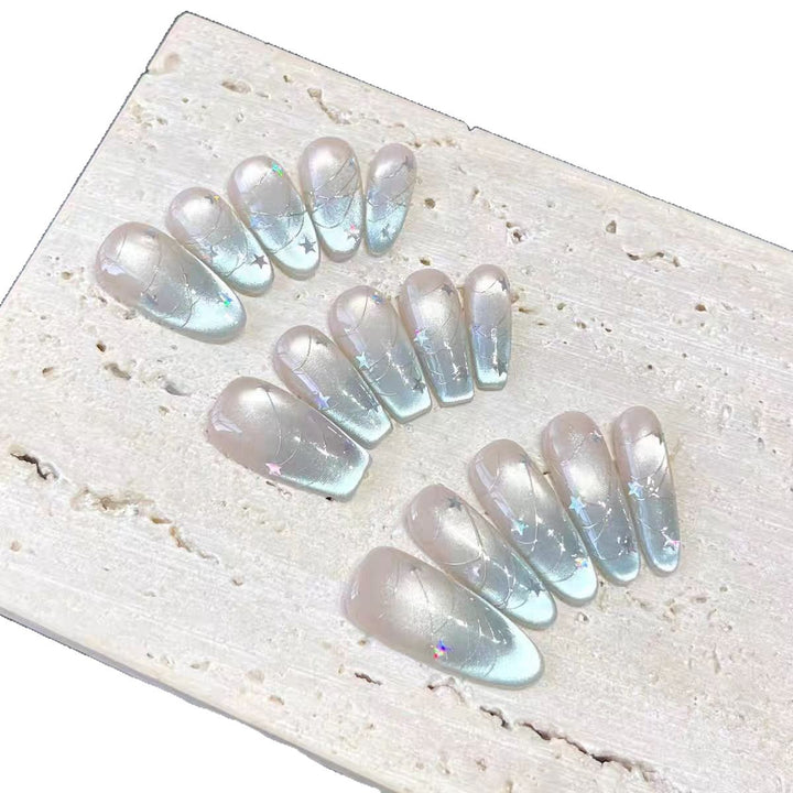 Premium Glitter Press-On Nail Tips Bowlift