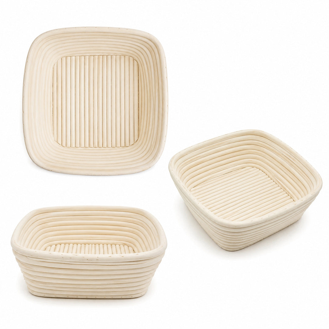 Artisan Crafted Round Bread Proofing Basket Bowlift
