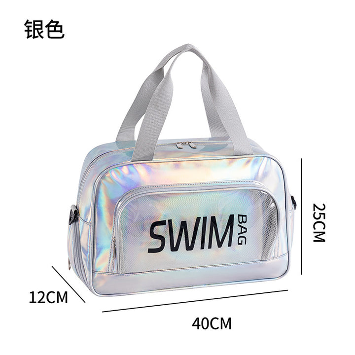 Sporty Swim Bag With Additional Compartments Bowlift