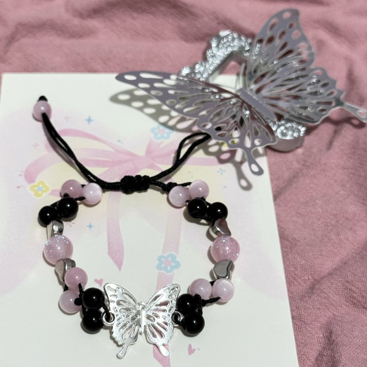 Butterfly Charm Adjustable Bracelet Bowlift