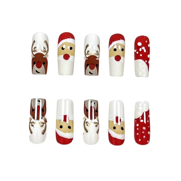 Festive Holiday Nail Art Bowlift