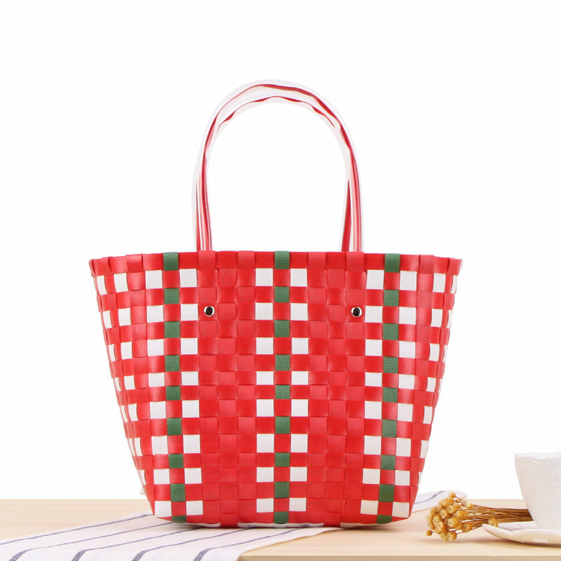 Shopping bag with Vibrant Weave Bowlift