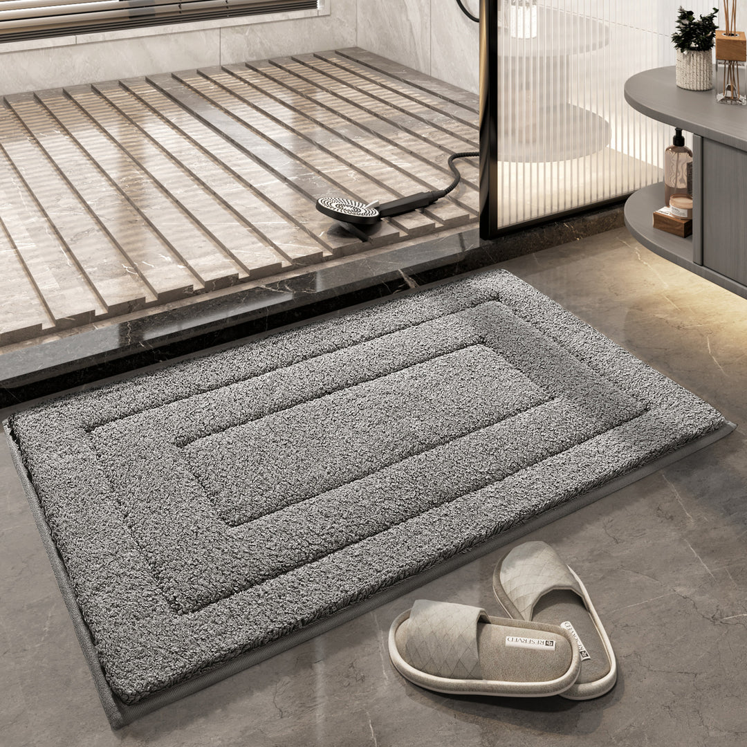 Textured Non-Slip Luxury Bath Mat Bowlift