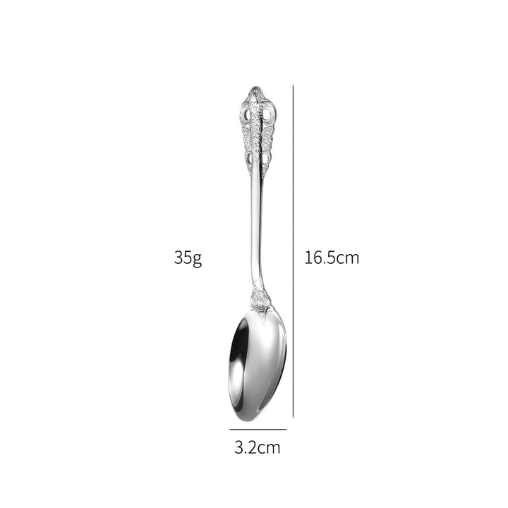 Elegant fish fork with artistic handle design Bowlift