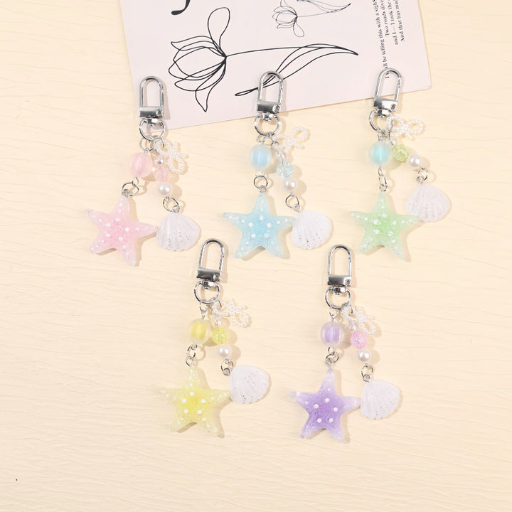 Keychain with Maritime Design and Sparkling Accents Bowlift