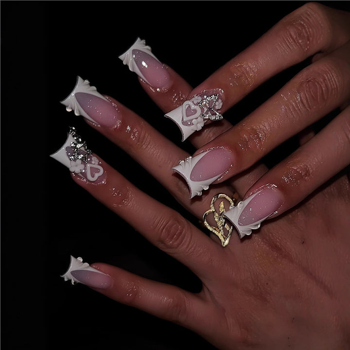 Decorative Press-On Nail Enhancements Bowlift