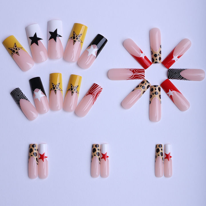 Creative nail art with stylish patterns Bowlift