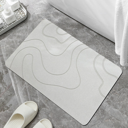 Modern Abstract Non-Slip Bathroom Mat