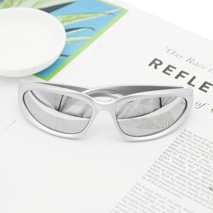 Women’s sporty sunglasses with high-quality UV protection material Bowlift