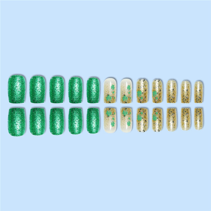 Glamorous Festive Press-On Nail Set Bowlift