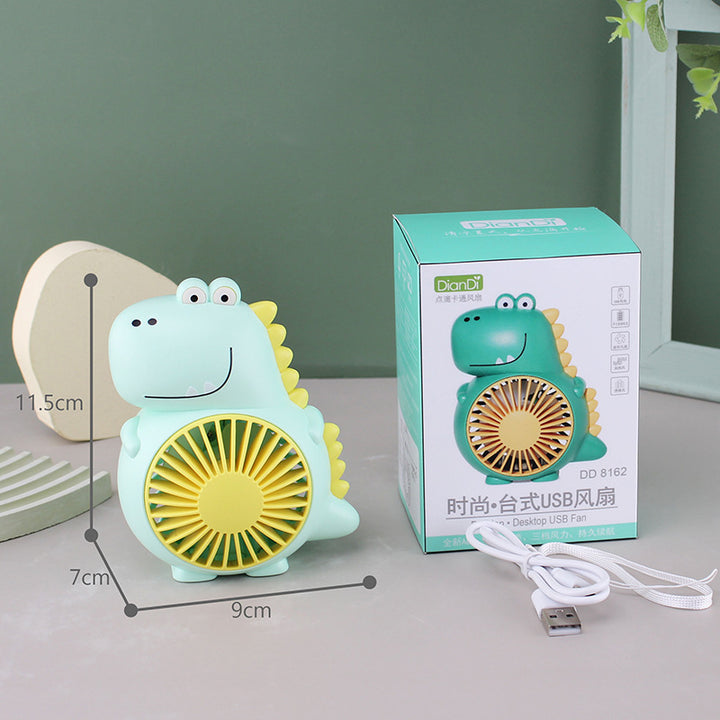 Ladies funny mini fan in dinosaur design Bowlift
