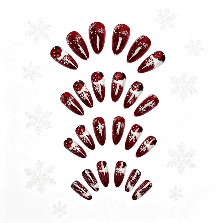 Seasonal Holiday-Themed 3D Nail Art Bowlift