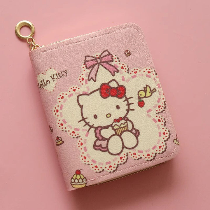 Hello Kitty-Themed Zip Around Wallet Bowlift