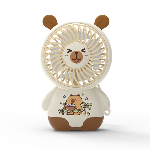 Women's creative mini toy fan Bowlift