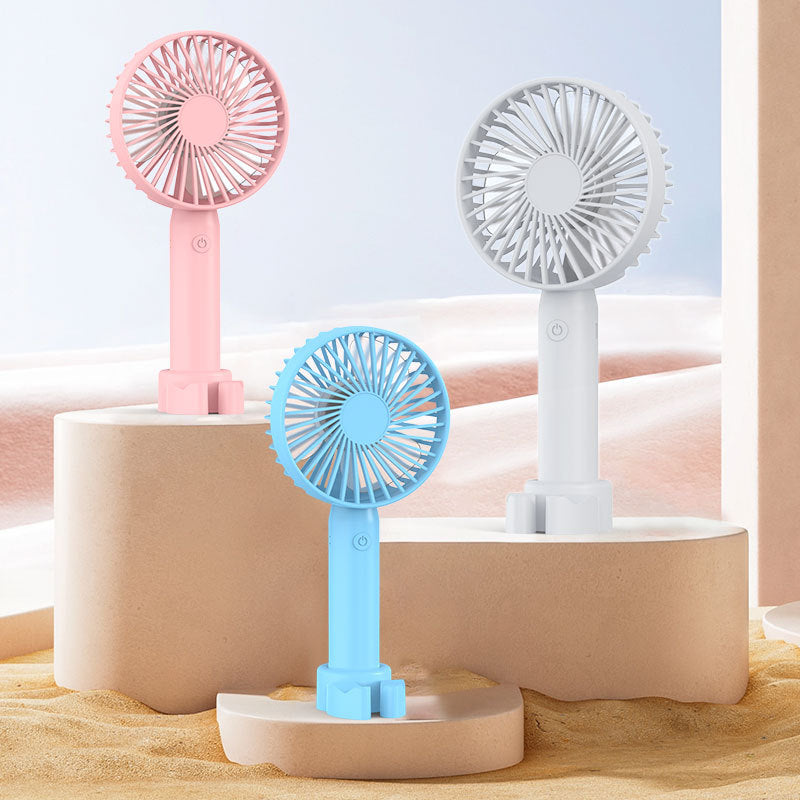 Unisex Rechargeable Handheld Cooling Fan Bowlift