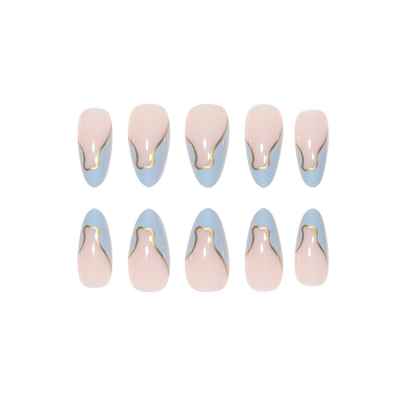 Stylish Decorative Press-On Nails Bowlift