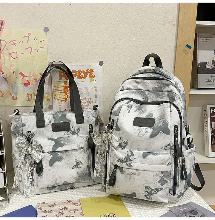 Multi-Compartt Casual Backpack Bowlift