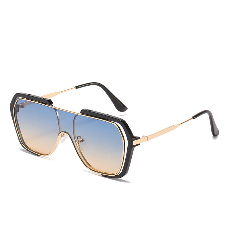 Statement Oversized Angular Sunglasses Bowlift