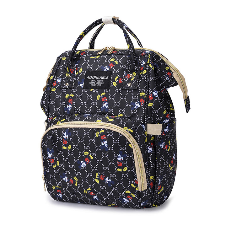 Cute Character Design Diaper Backpack Bowlift