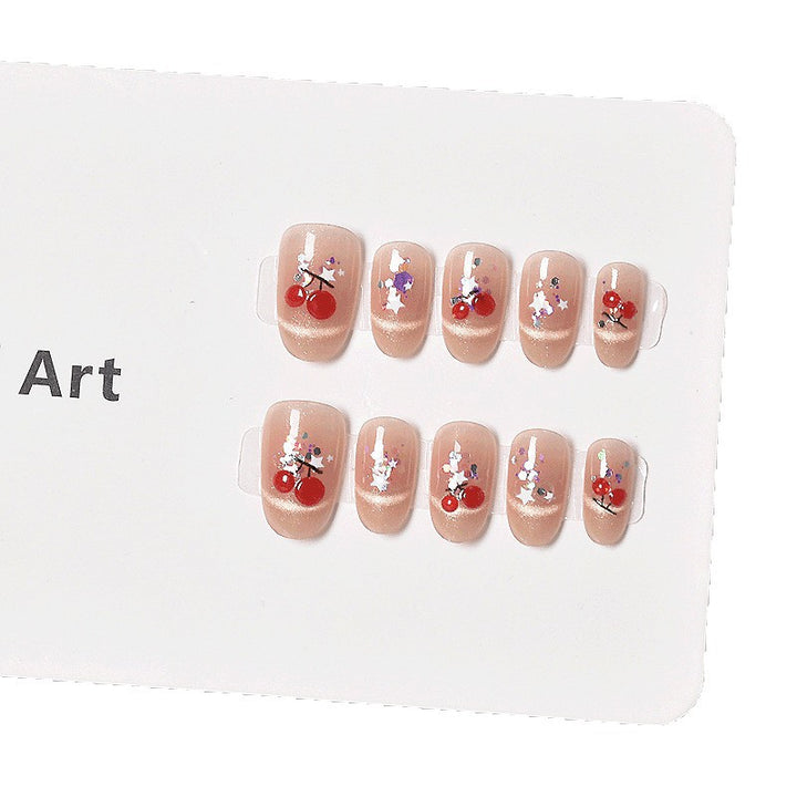 Artistic Press-On Nail Design Bowlift 1787316083