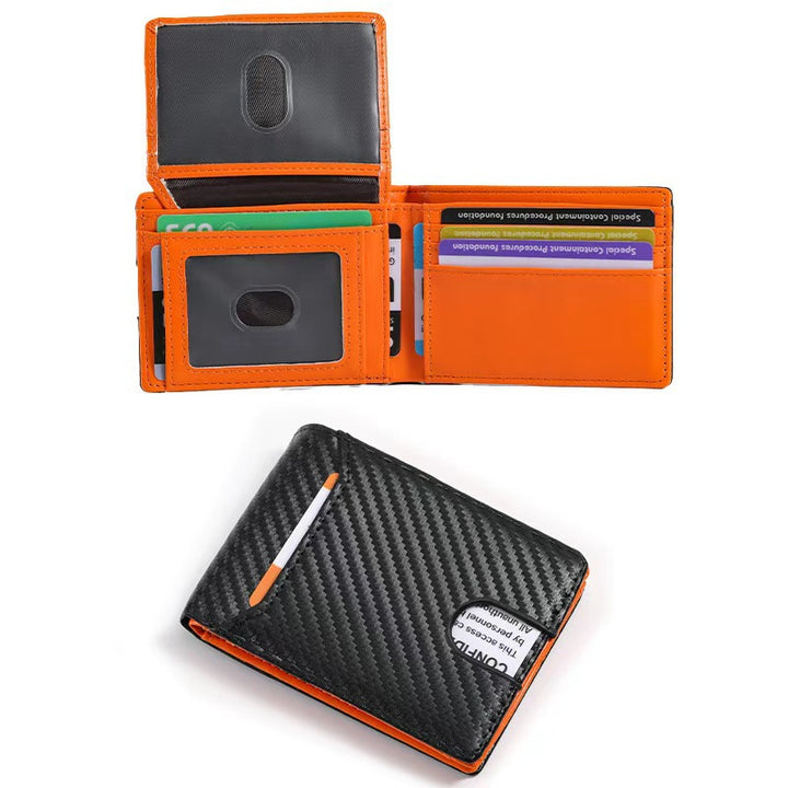 RFID Blocking Leather Wallet Bowlift