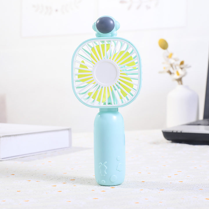 Ladies Portable Hand Fan with Ergonomic Handle Bowlift