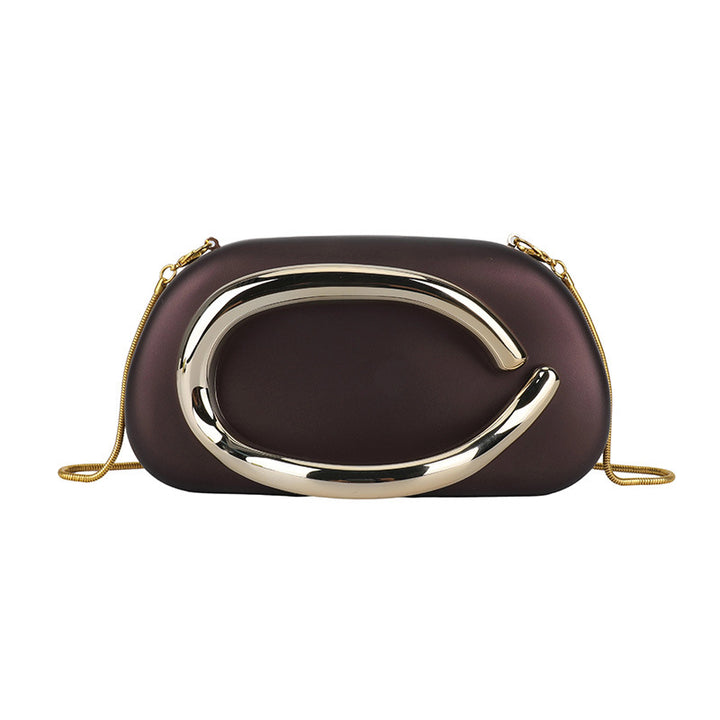 Chic Sculpted Crossbody Handbag Bowlift