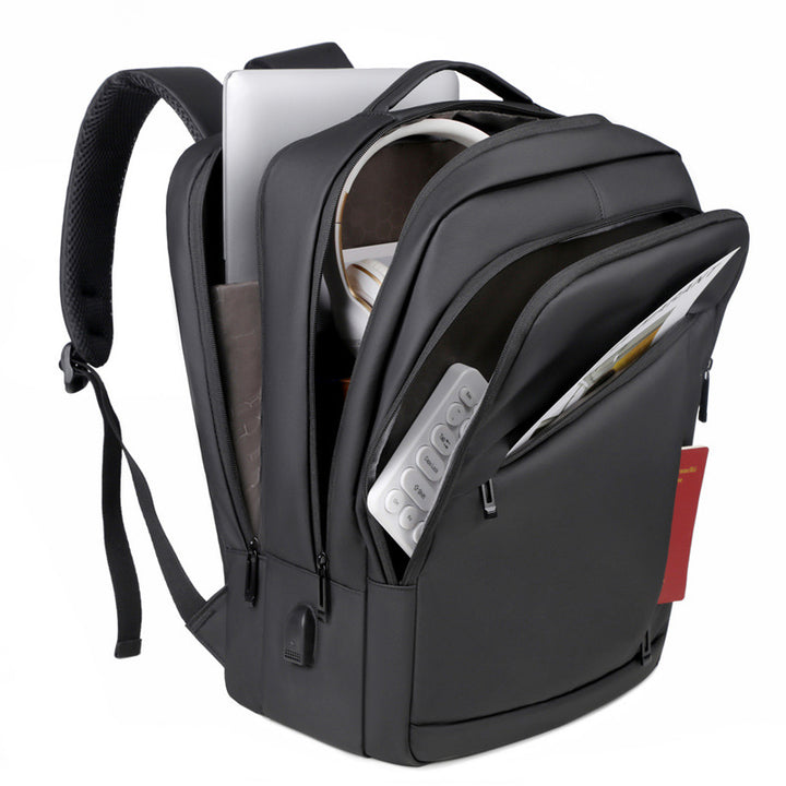 Ergonomic Laptop Backpack with Additional Storage Bowlift