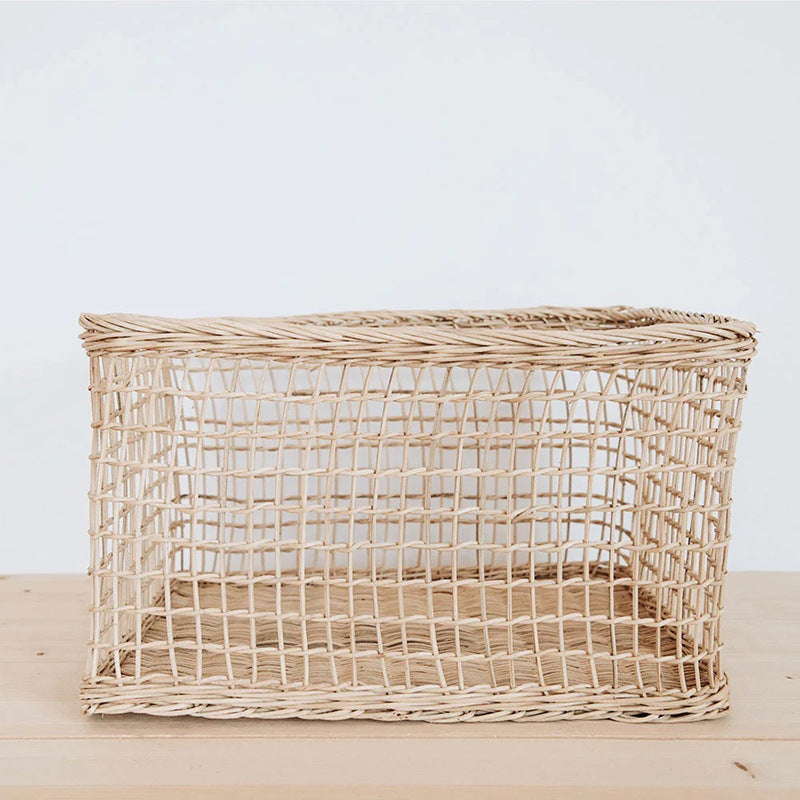 Storage basket with woven design Bowlift