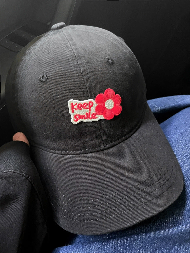 Women's Embroidered Motivational Baseball Cap Bowlift