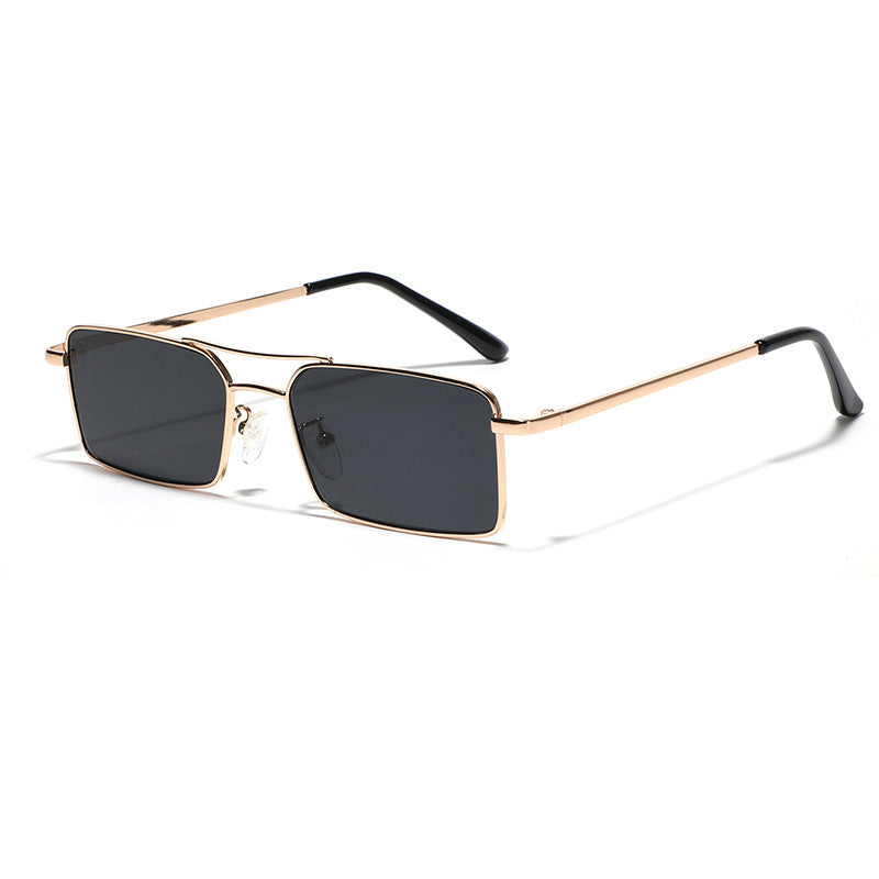 Women’s fashion rectangular glasses with stylish metal frame Bowlift