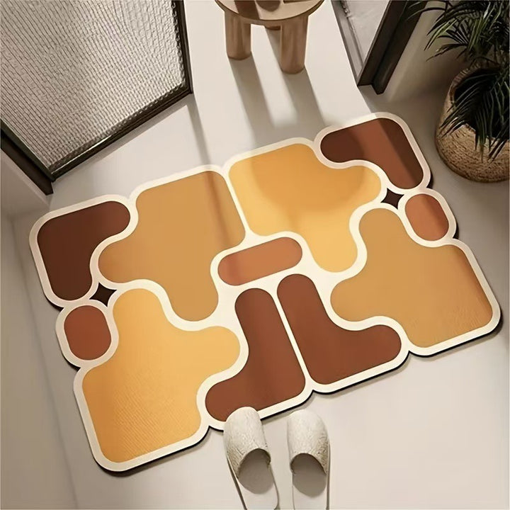 Modern Abstract Floor Mat Bowlift