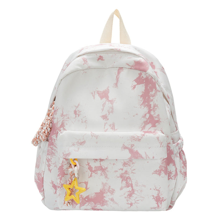 Stylish Marble Print Backpack