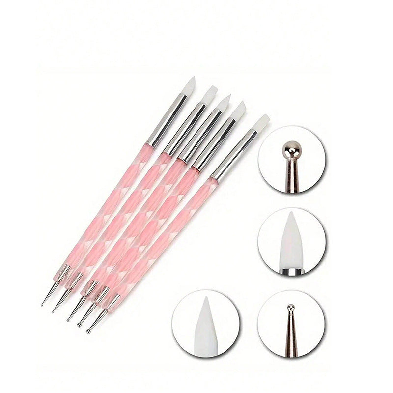 Precision Nail Art Detailing Brush Set Bowlift 1787228377