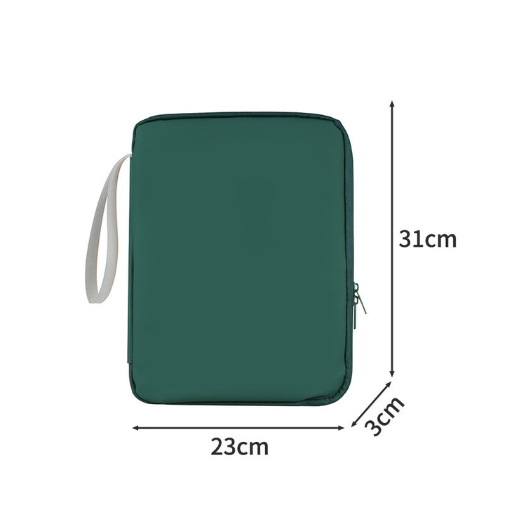 Slim Zip-Up Document Holder Bowlift