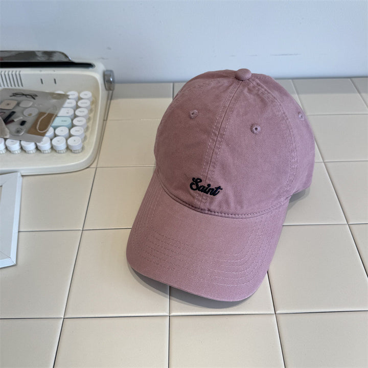 Women's Vintage-Inspired Casual Twill Cap Bowlift