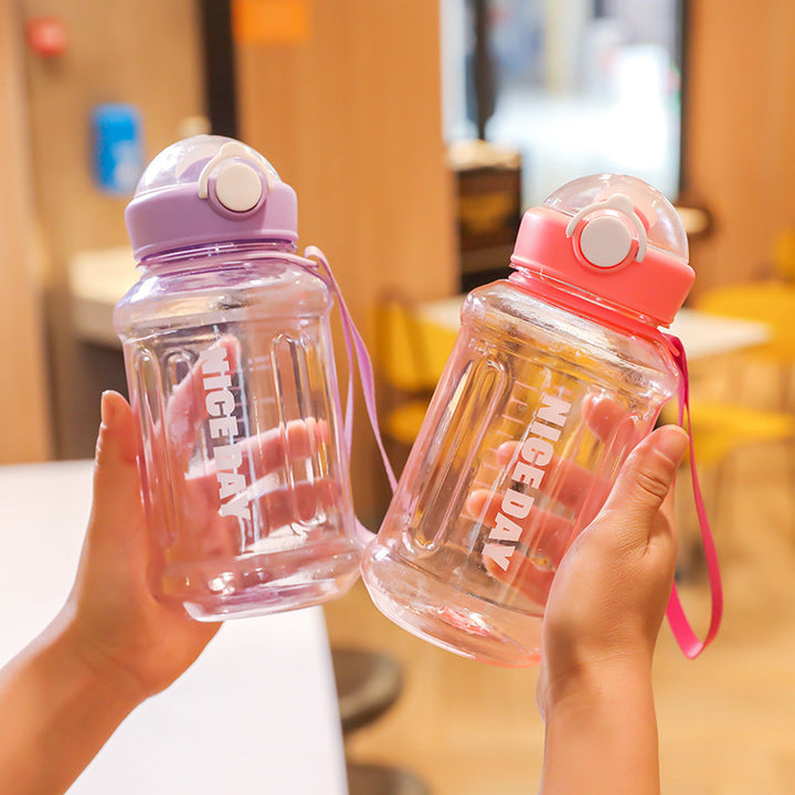 Women's Sporty Water Bottle with Practical Closure Mechanism Bowlift