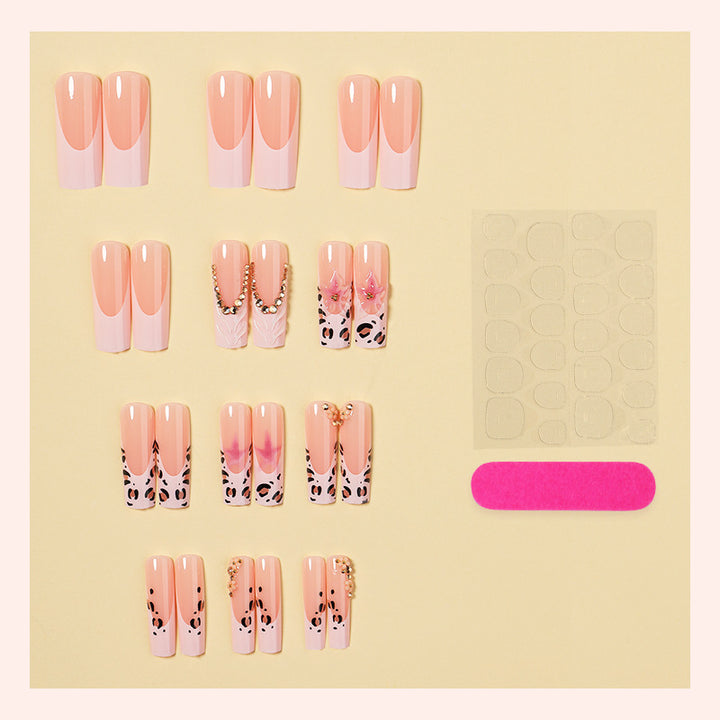 Decorative Nail Art Press-On Set Bowlift 1788495536