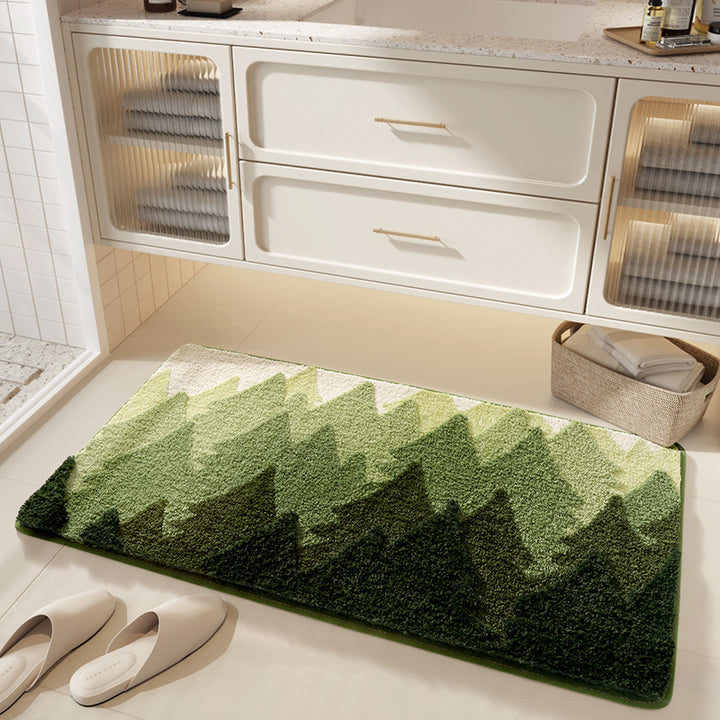 Desert Landscape Bath Rug Bowlift