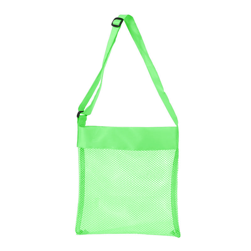Practical Cross-Body Tote Bag Made of Mesh Material Bowlift