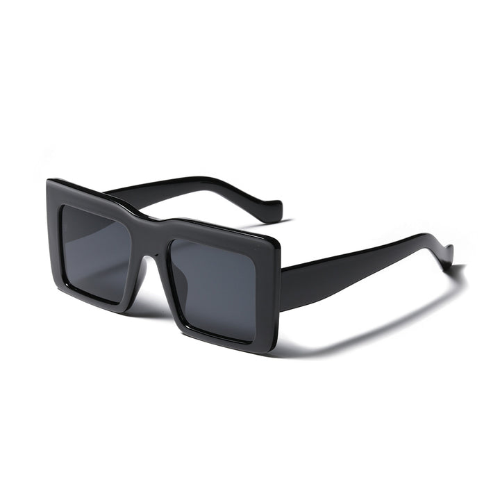 Women square sunglasses with transparent frame and UV protection Bowlift